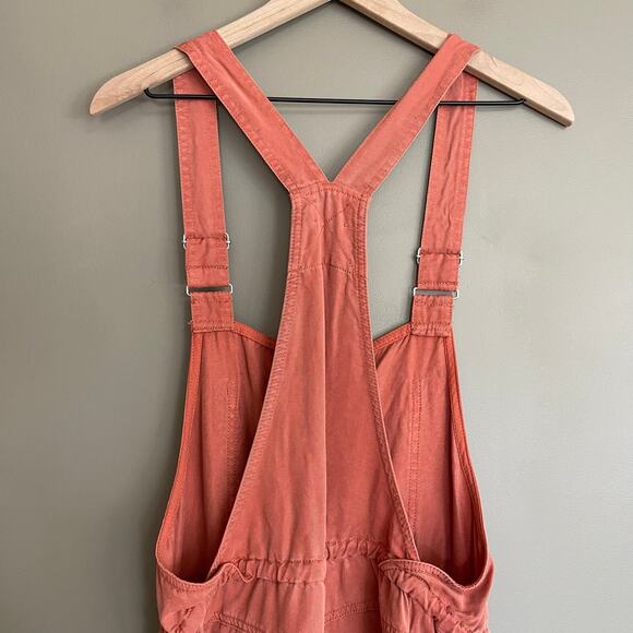 Aritzia Wilfred Free Beatriz Romper Colorado Size Medium Tencel Shortalls Drapey - Picture 13 of 16